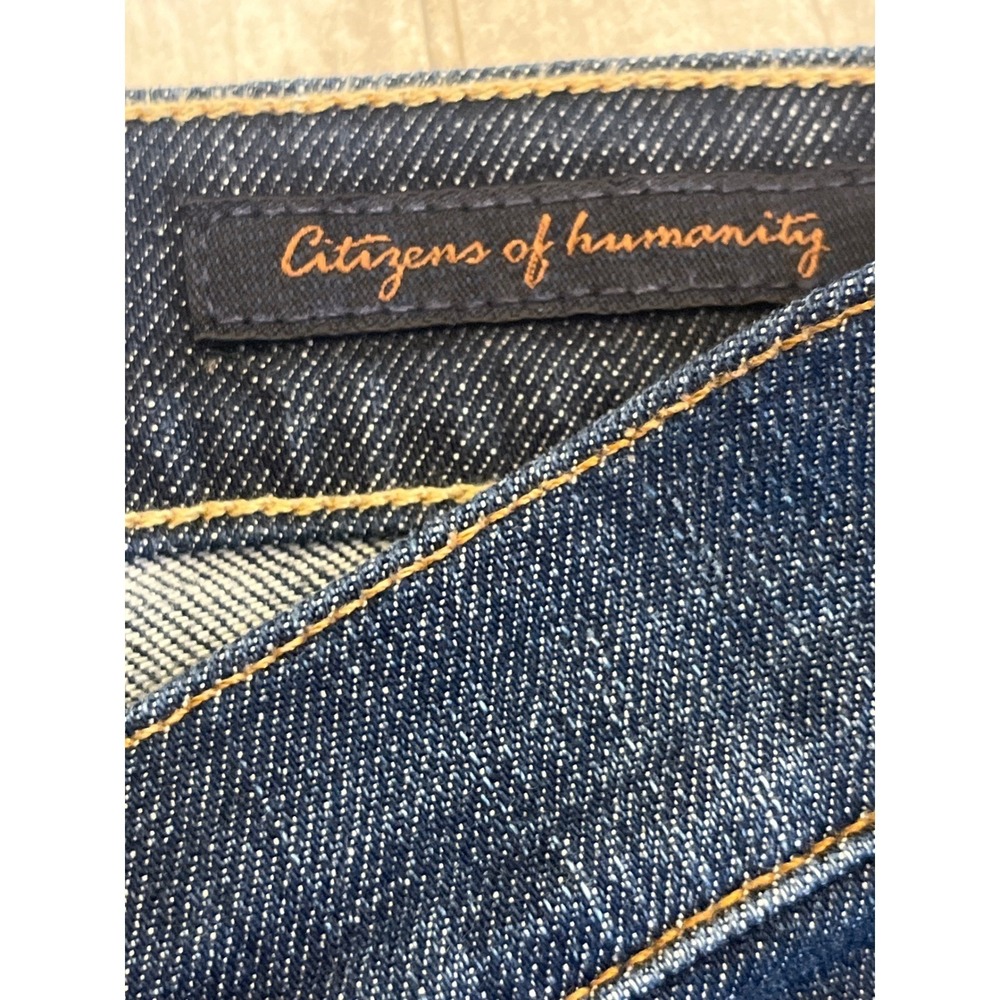 Citizens of Humanity Kelly Bootcut Jeans Dark Wash Stretch Denim Size 26 USA